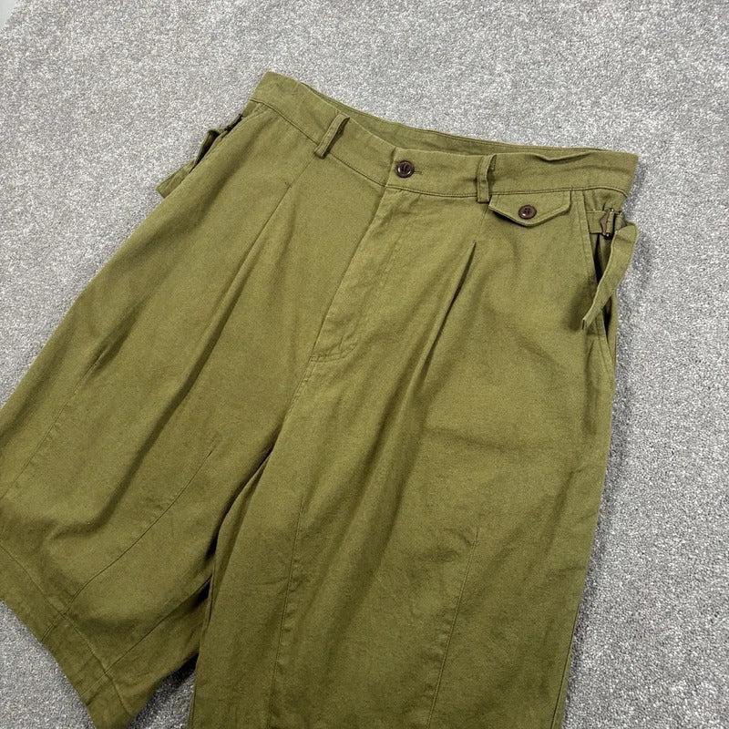 Frizmworks Pleated Balloon Short Olive W32