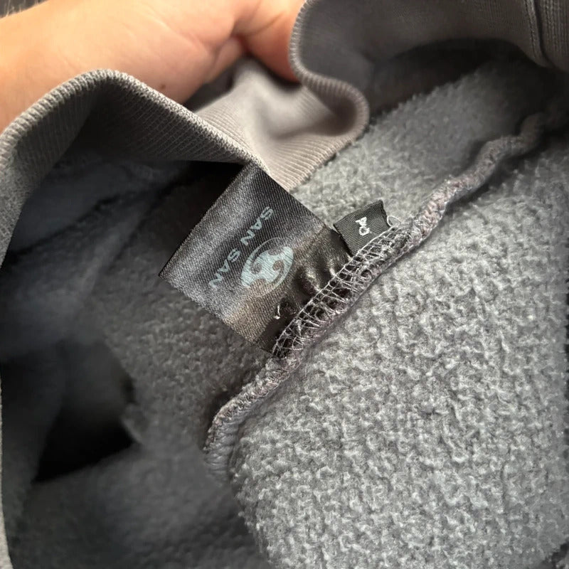 San San Gear Panel Hoodie Grey XL