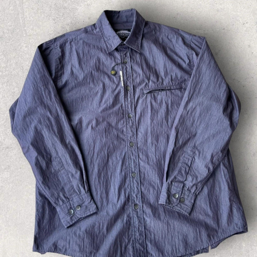 Frizmworks Nylon Vent Shirt Navy M BNWT