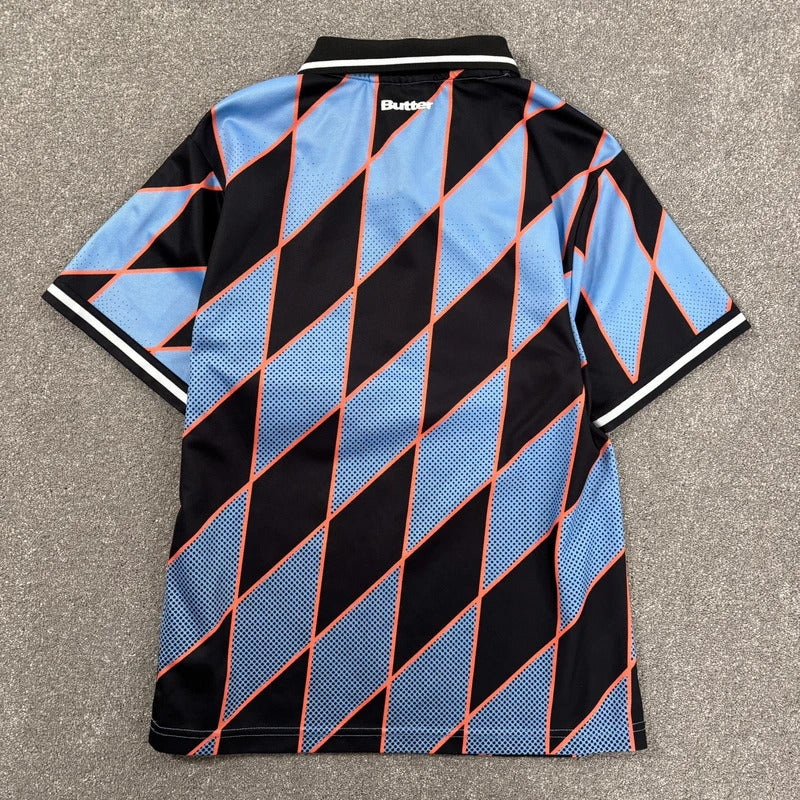 Butter Goods Football Shirt Blue S