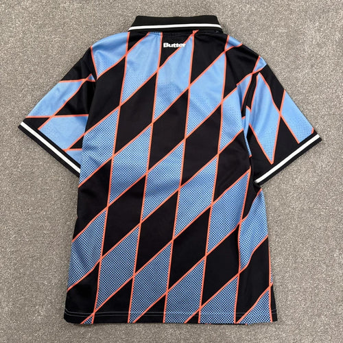 Butter Goods Football Shirt Blue S