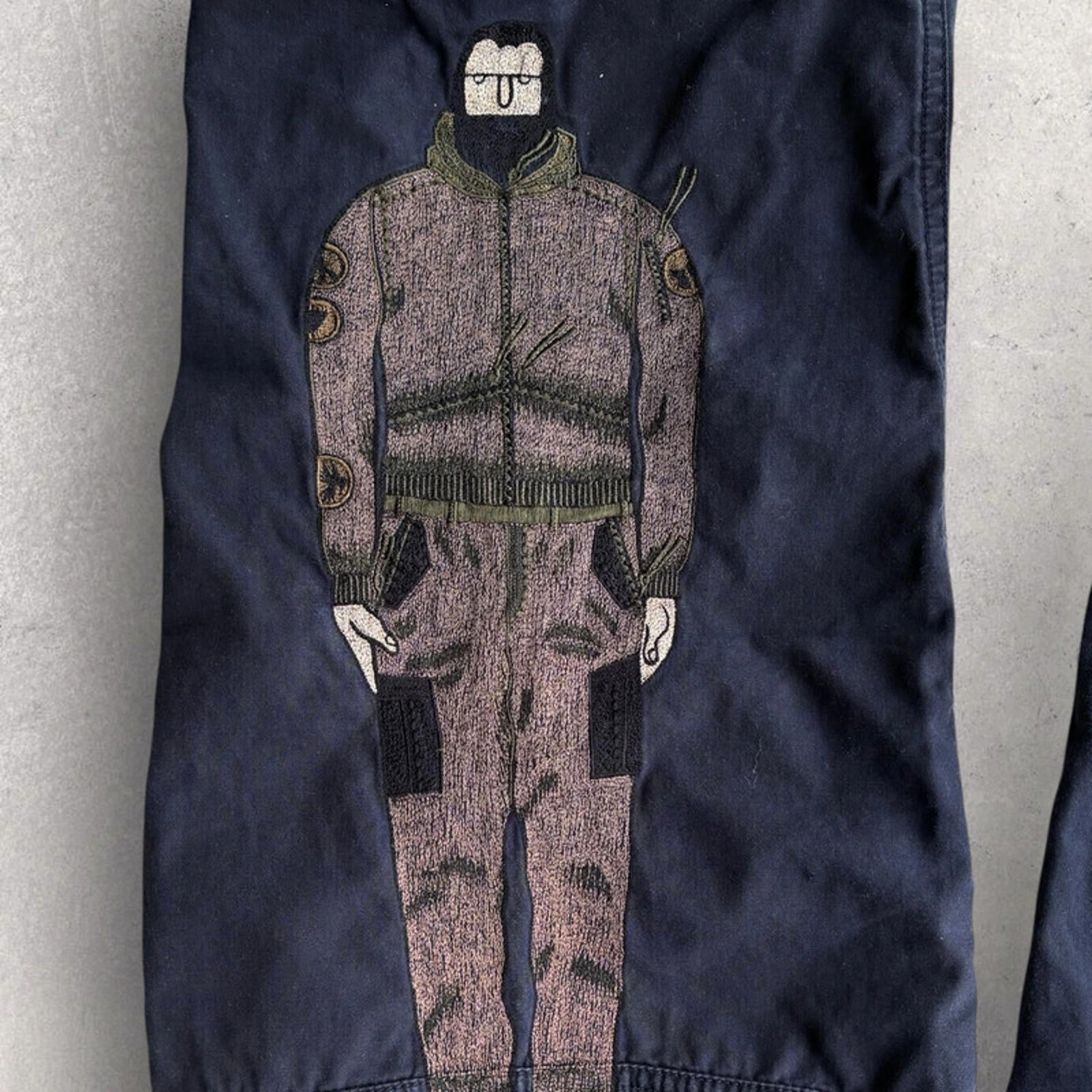 Maharishi Embroidered Pacifist SnoPant – Navy – S
