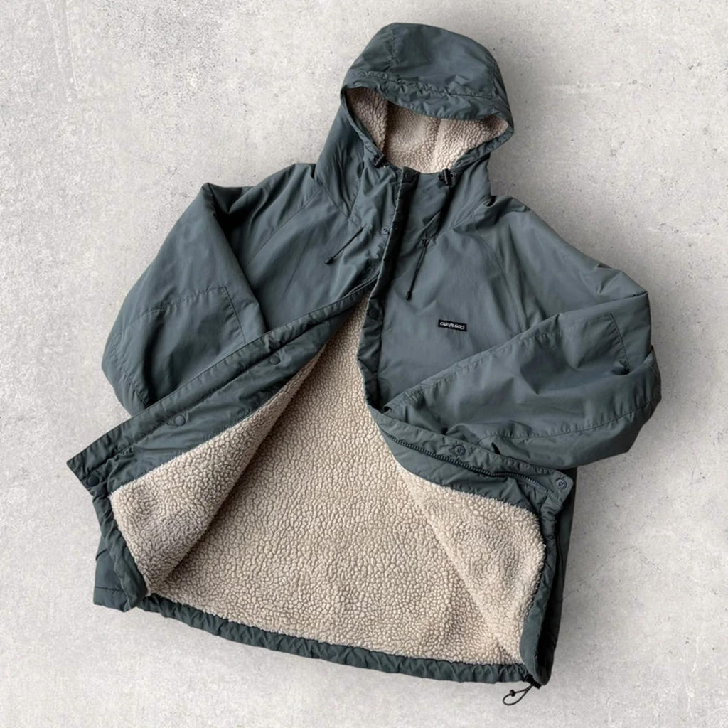 Gramicci Fleece Lined Mountain Parka Blue S Japan Import Gorpcore