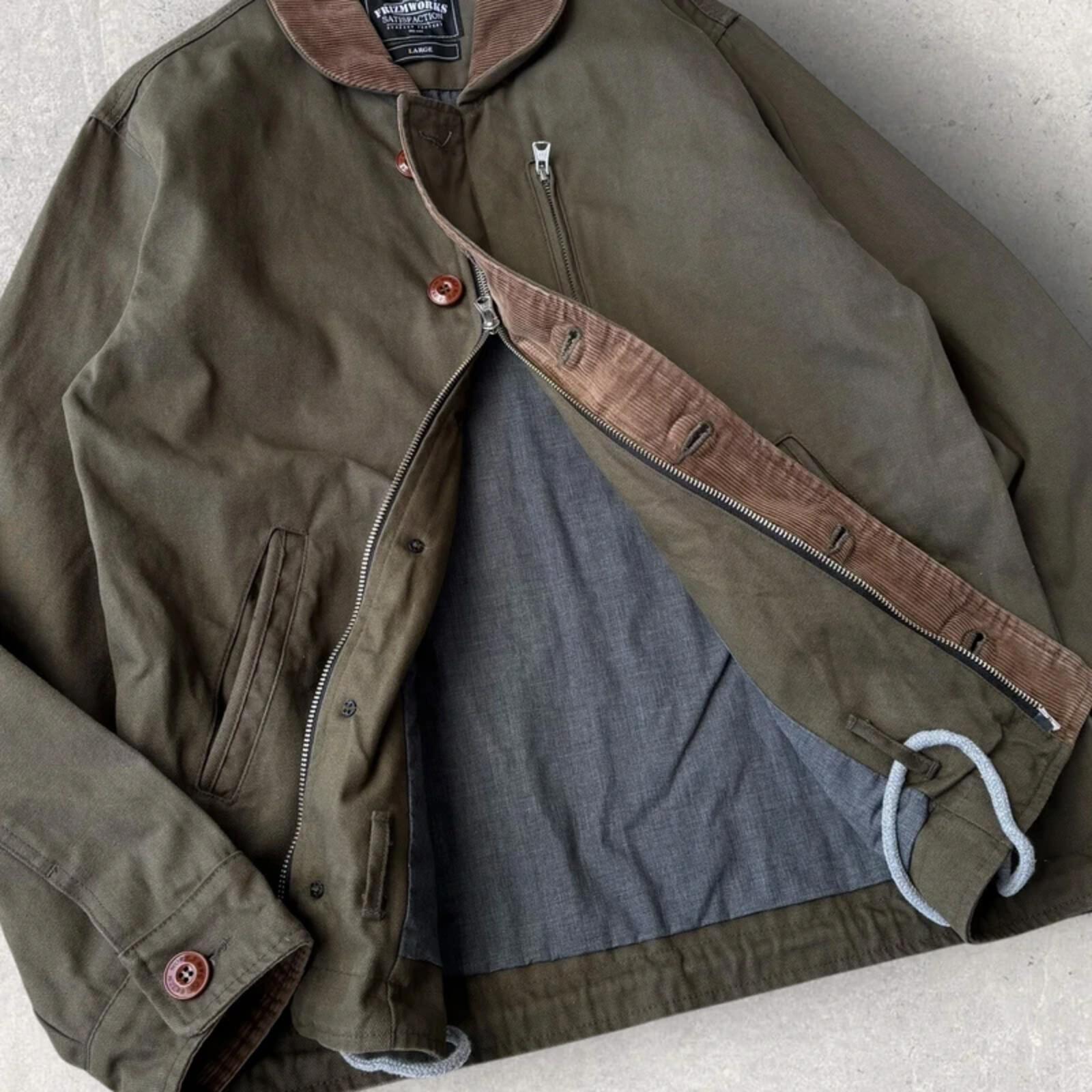 Frizmworks Durable N-1 Deck Jacket Olive L