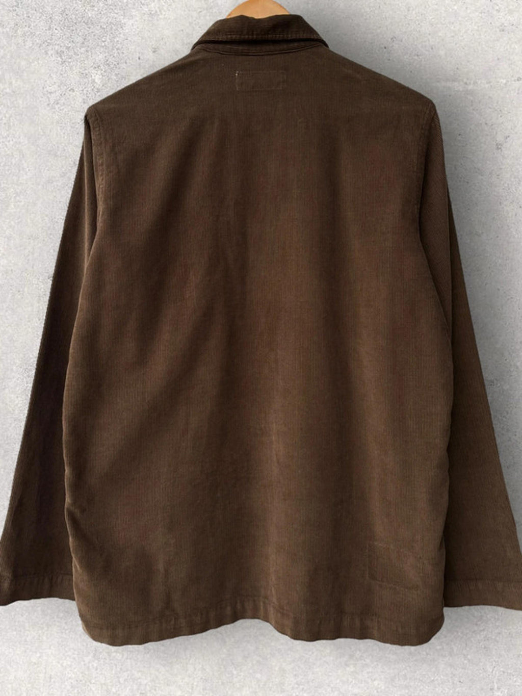 Universal Works Cord Utility Overshirt Brown Size S