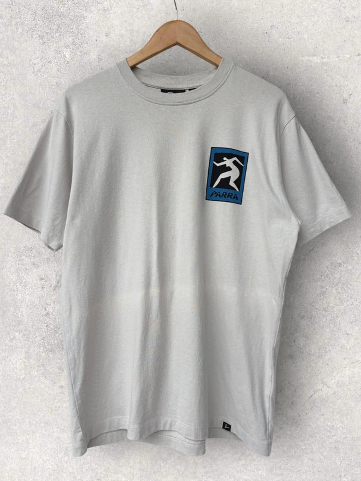 Parra ‘Pigeon’ Graphic T Shirt Off White Size M