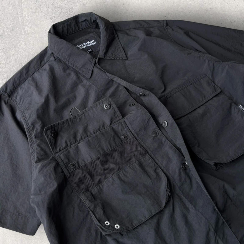 Uniform Bridge Utility Pocket SS Shirt Black M