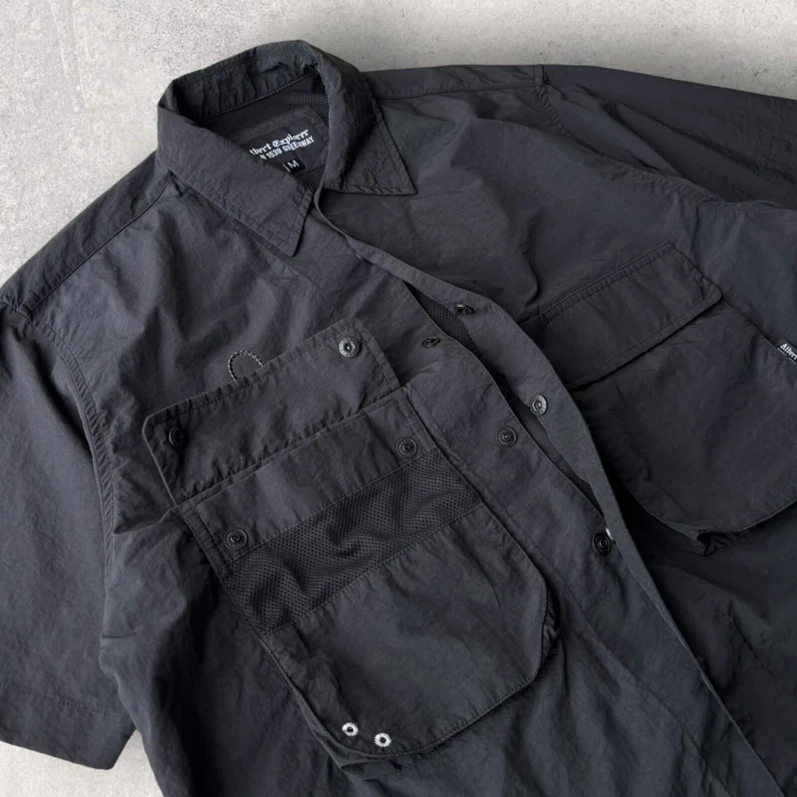 Uniform Bridge Utility Pocket SS Shirt Black M