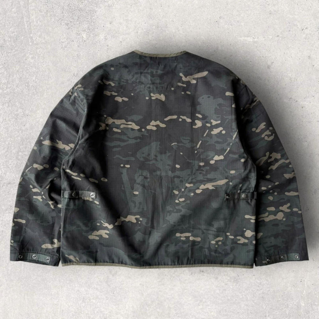 Frizmworks Round Zip Utility Cardigan MutliCamo L