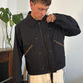 Uniform Bridge Cropped M65 Harrington Black M