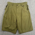 Frizmworks Pleated Balloon Short Olive W32