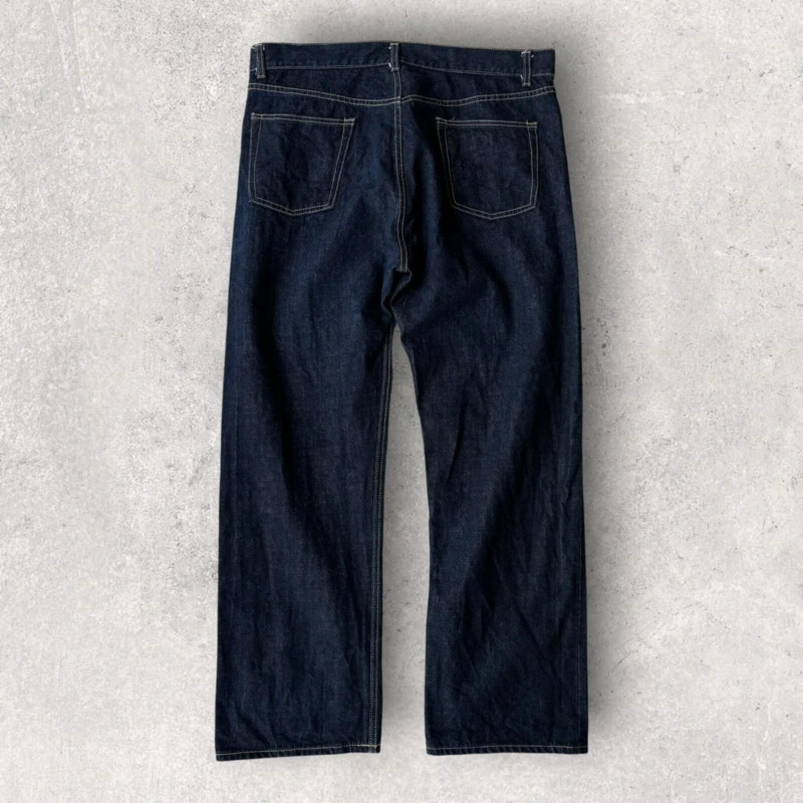 Uniform Bridge Relaxed Straight Jean Indigo W36