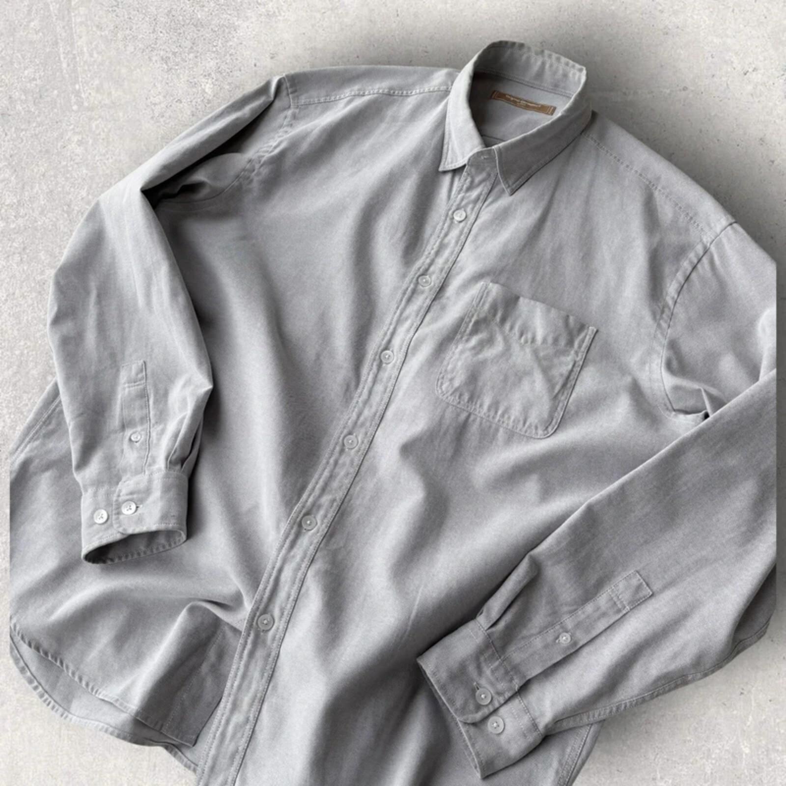 Frizmworks Oversized Oxford Shirt Grey XL