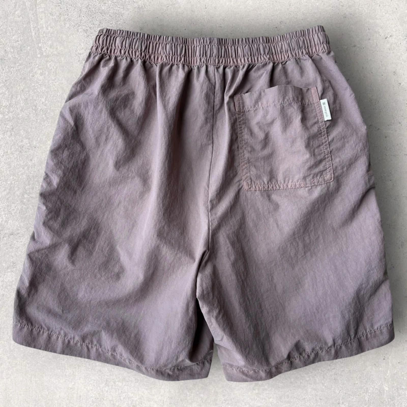 Snow Peak Summer Shorts Lilac Blush S Gorpcore