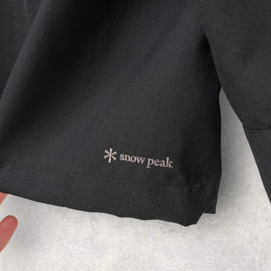 Snow Peak Hybrid Wool Shirt Black Size M