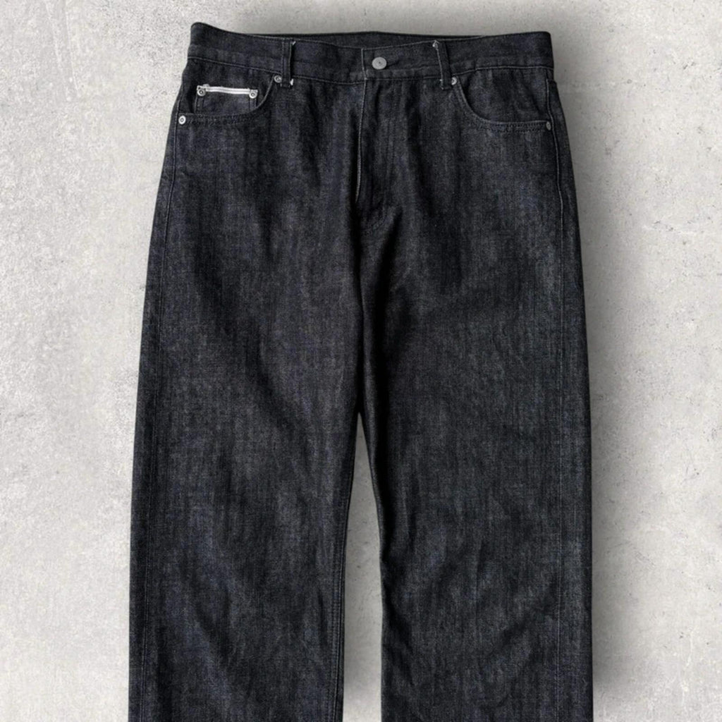 Uniform Bridge Straight Denim Jean Black W32