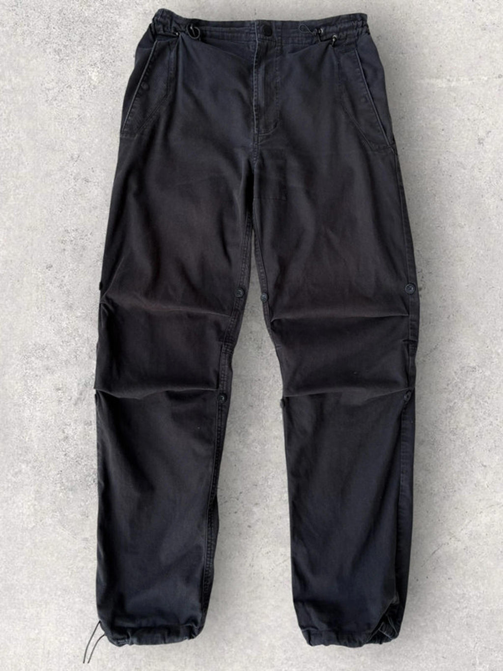 Maharishi Embroidered Ninja Trousers Black Size M