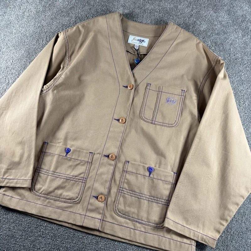 Frizmworks X TGT Liner Work Cardigan Beige M