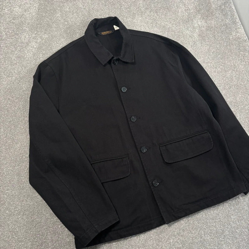Uniform Bridge Canvas Chore Shirt Black L