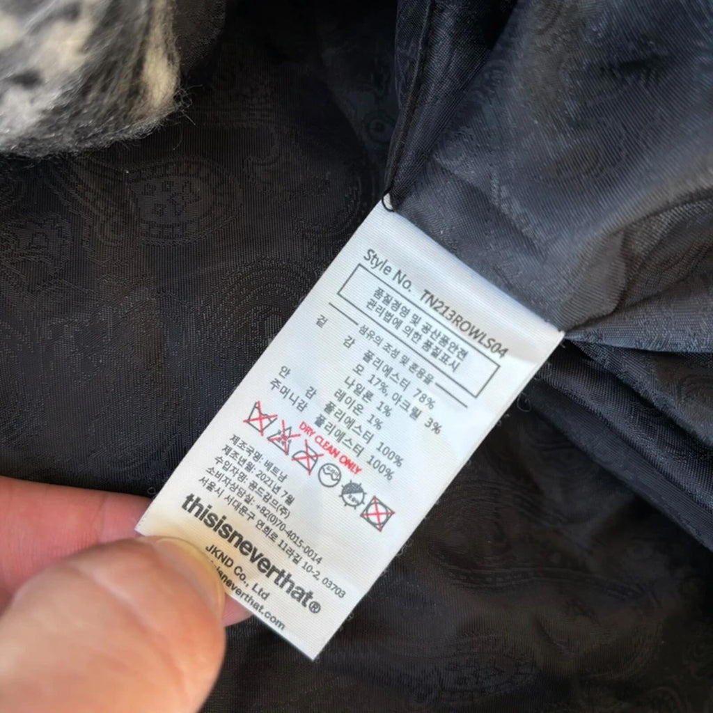 Thisisneverthat Brushed Check Work Jacket M