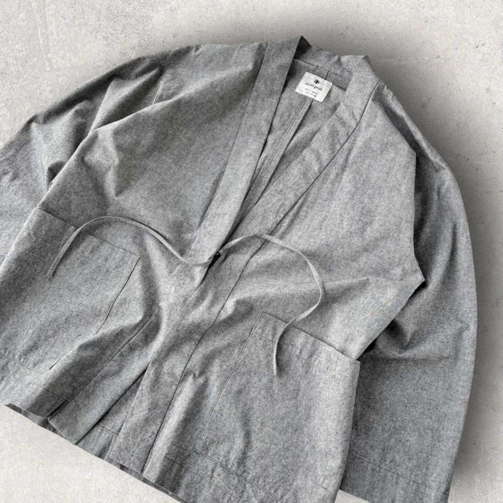 Snow Peak Noragi Kimono Jacket Grey M