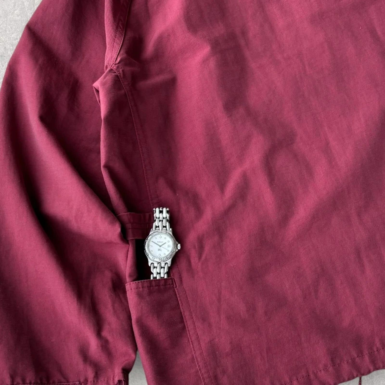 Sassafras Gardners Utility Jacket Burgundy S
