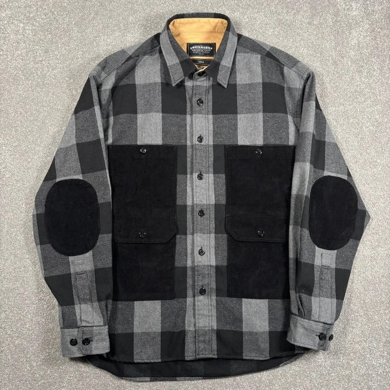 Frizmworks Buffalo Hunting Shirt Grey Black L