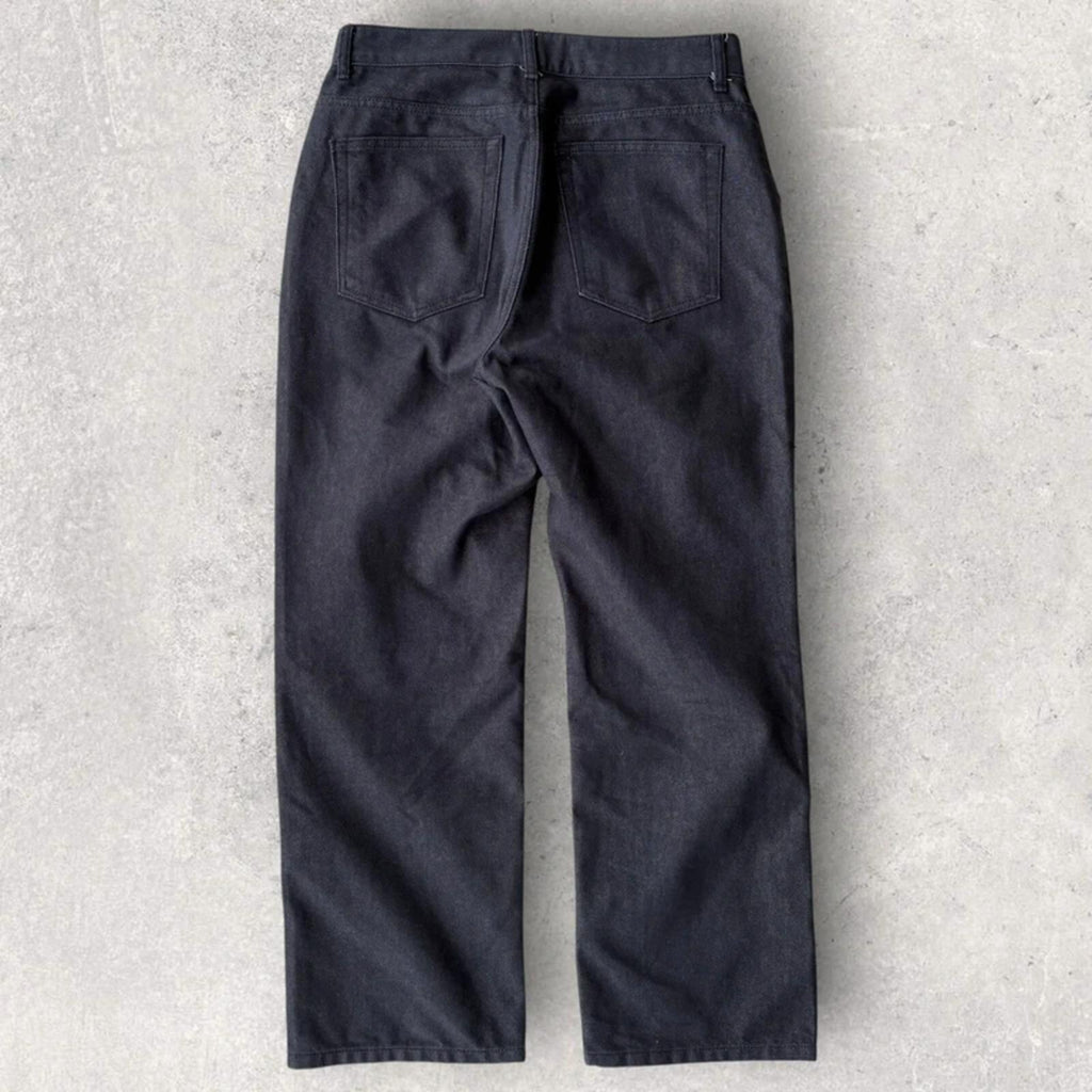 Uniform Bridge Pleated Baggy Jeans Grey L