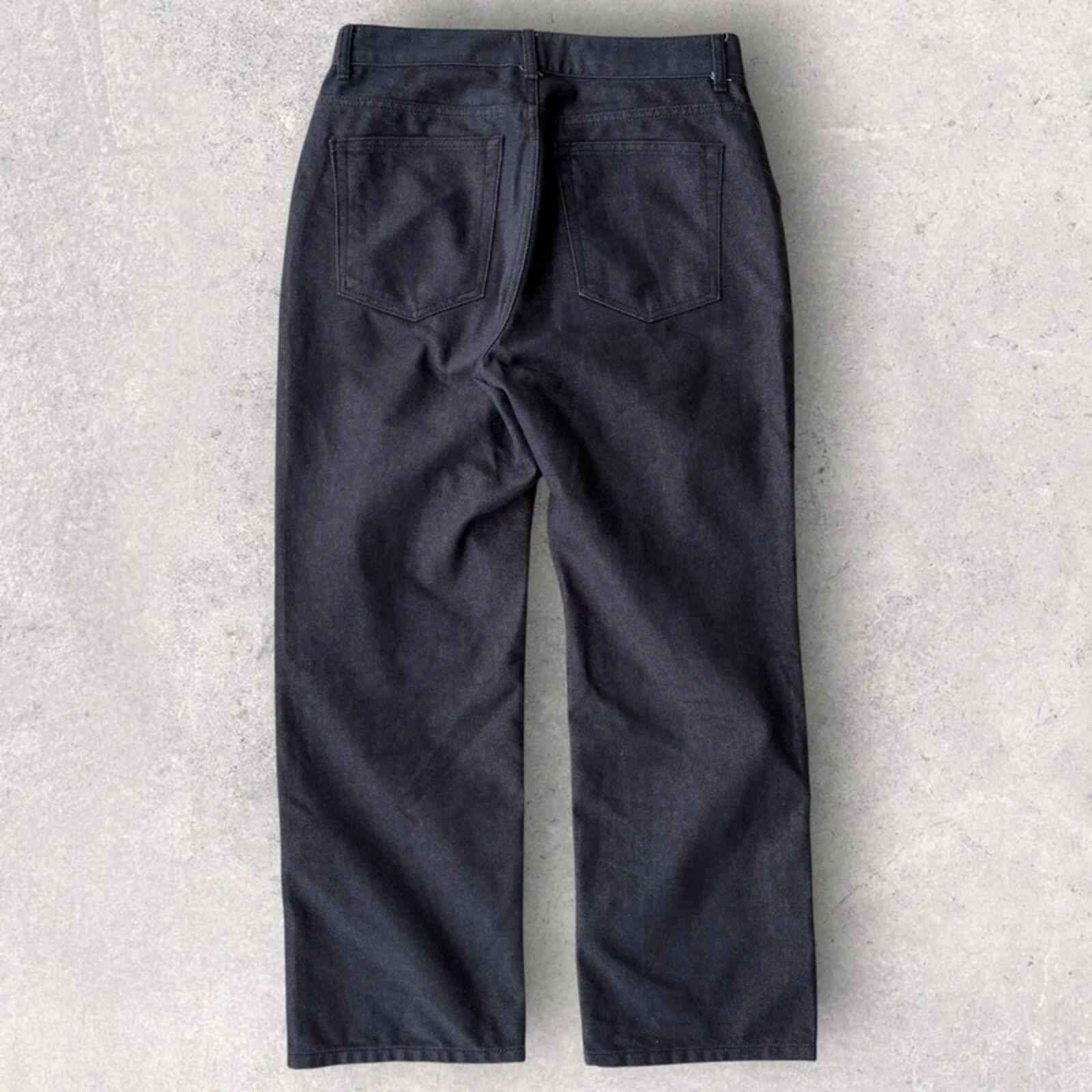 Uniform Bridge Pleated Baggy Jeans Grey L