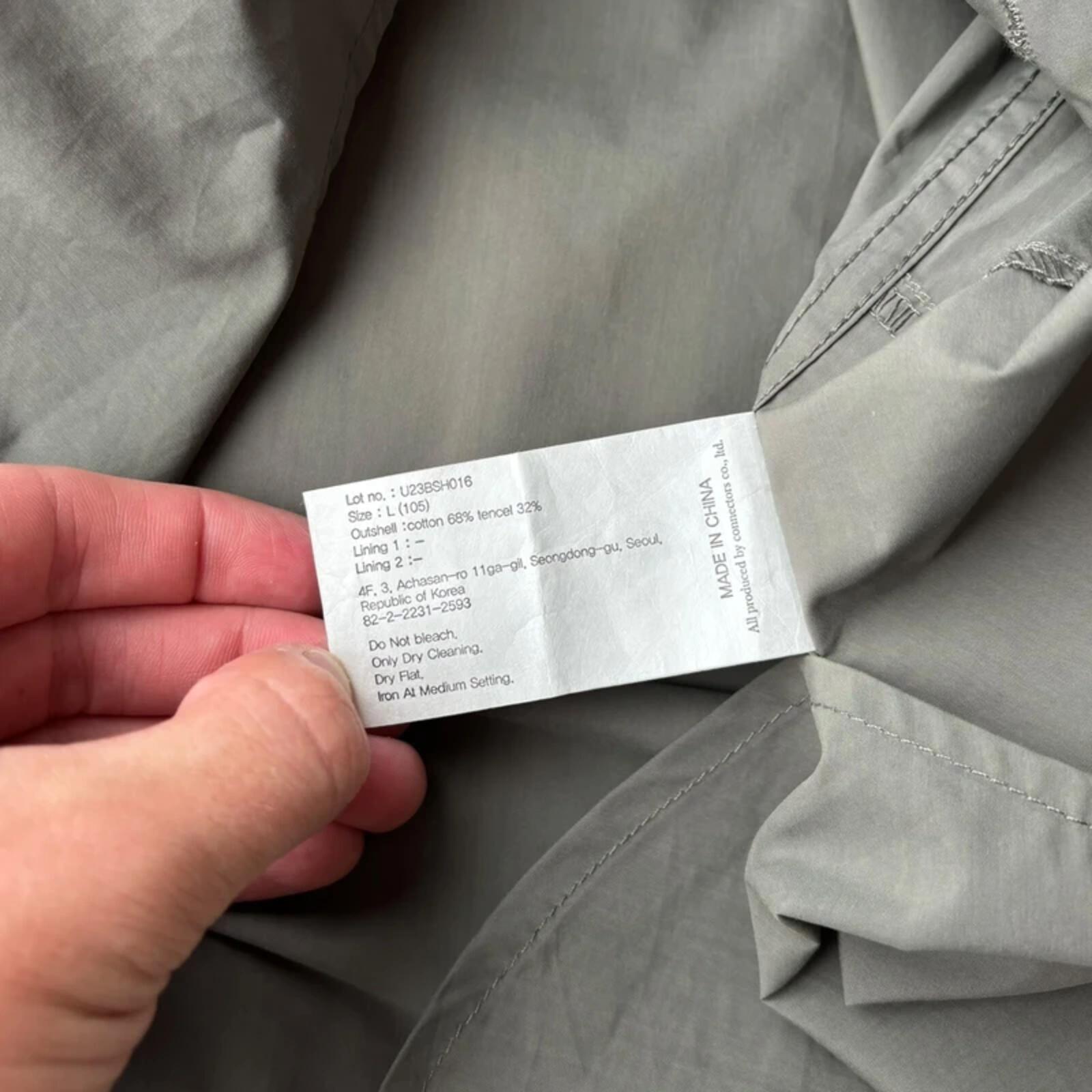 Uniform Bridge Monster Pocket SS Shirt Grey L