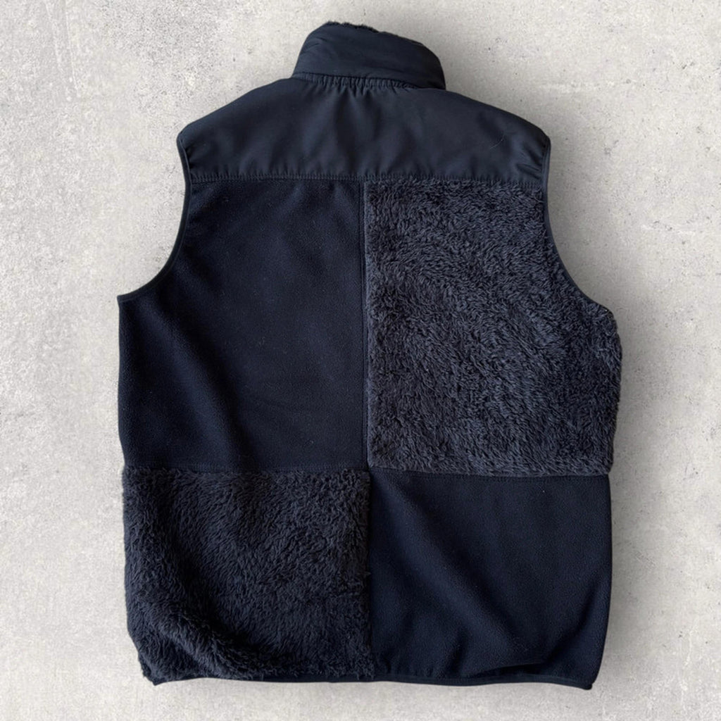 Stan Ray Cold Weather Patchwork Fleece Vest Black Size S