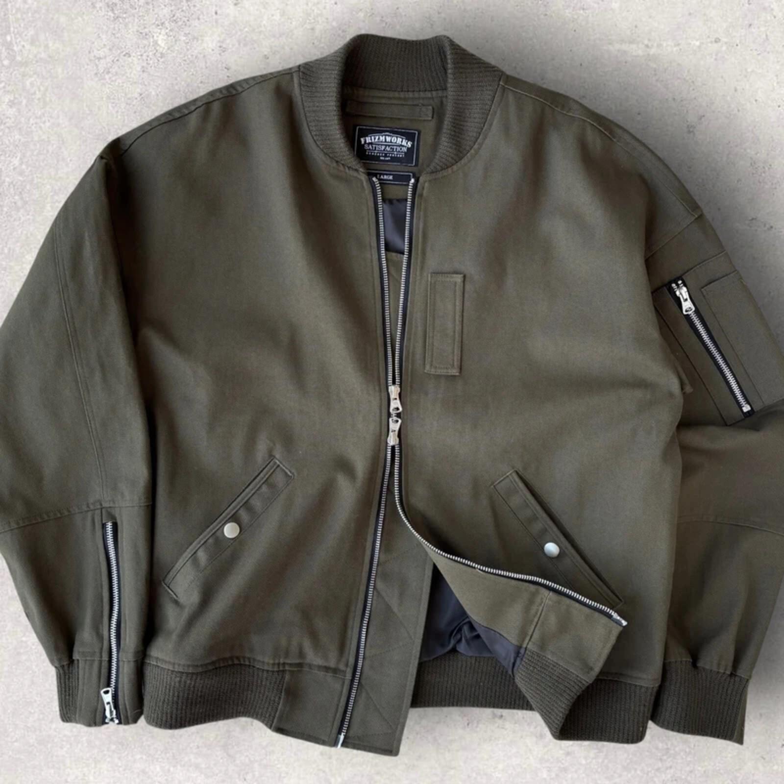 Frizmworks MA-1 Flight Jacket Olive L
