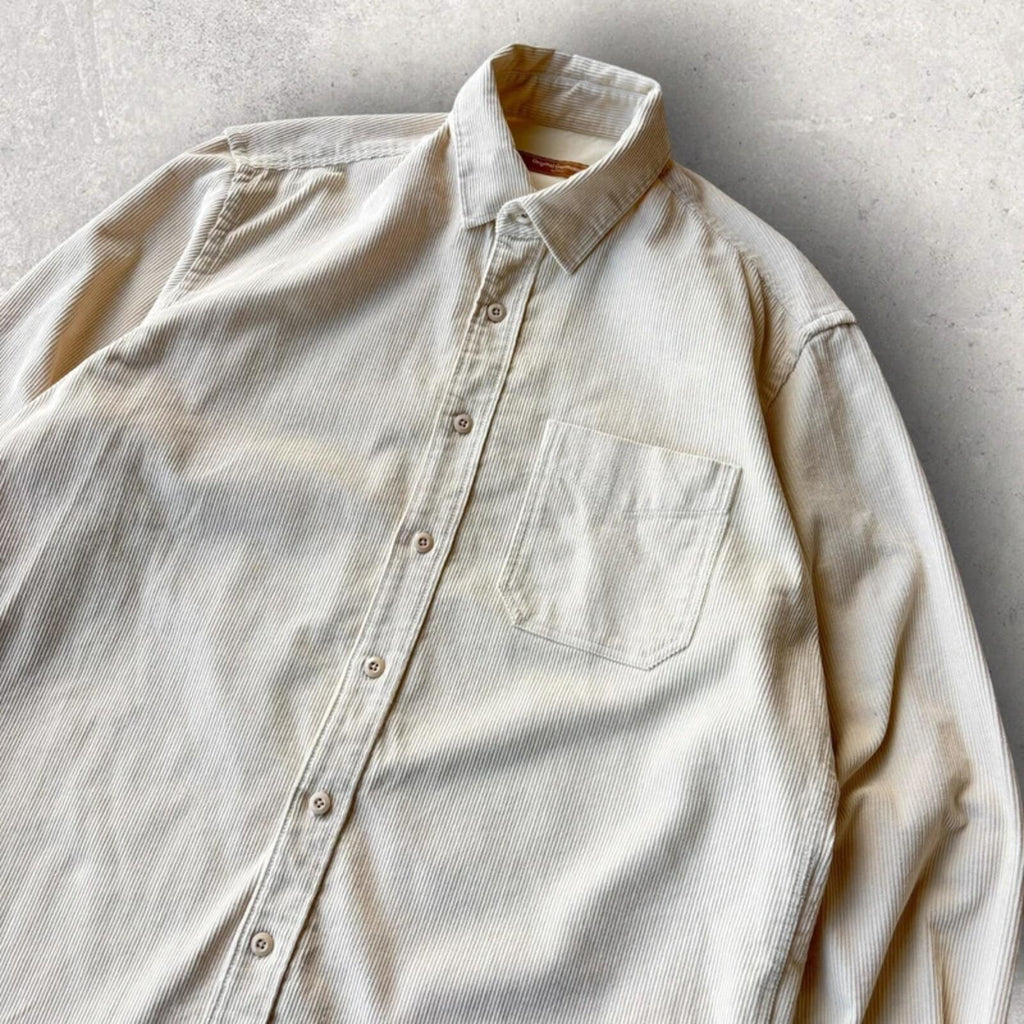 Frizmworks OG Corduroy Shirt Ivory M