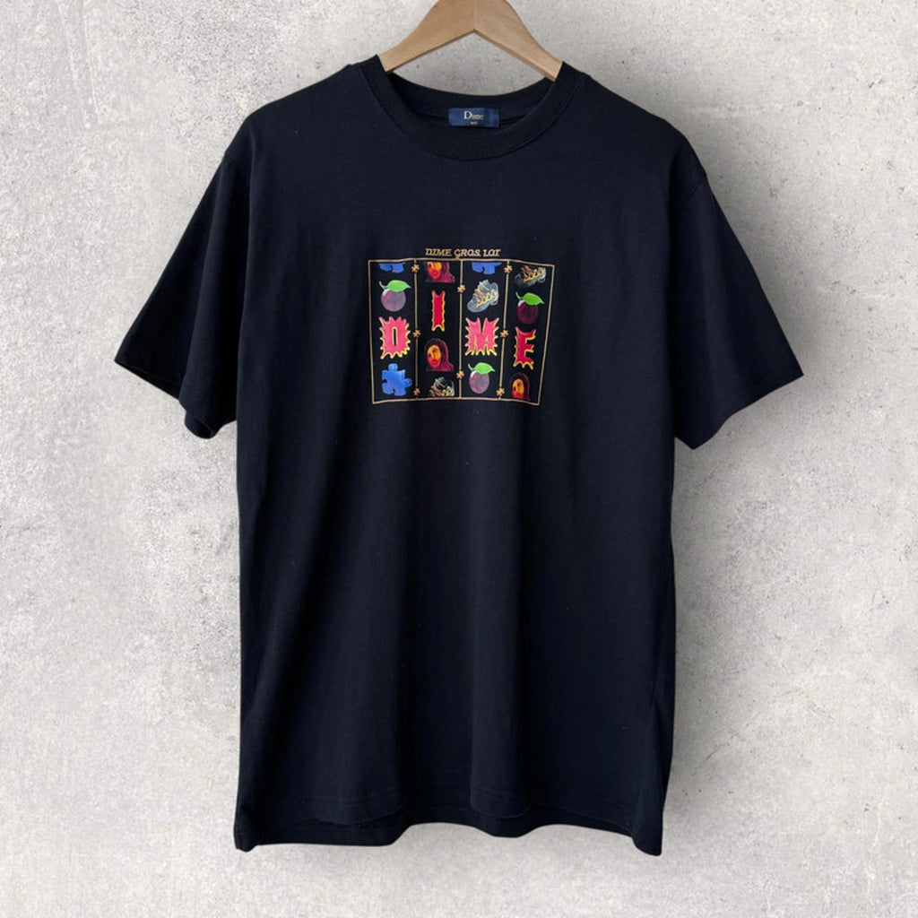 Dime VLT Graphic T-Shirt Black Size M