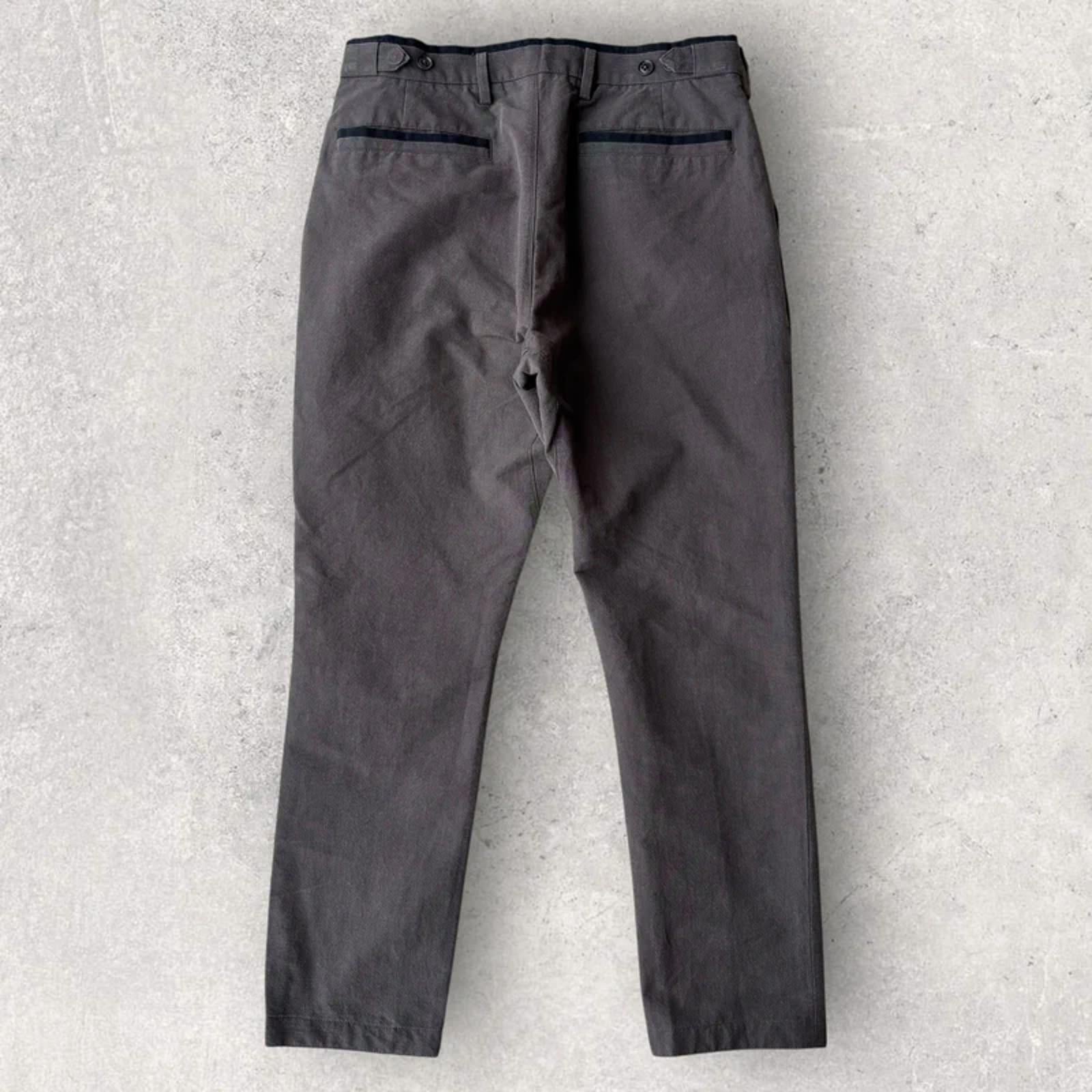 Nanamica Tailored Cotton Trouser Grey S Japan Import Workwear