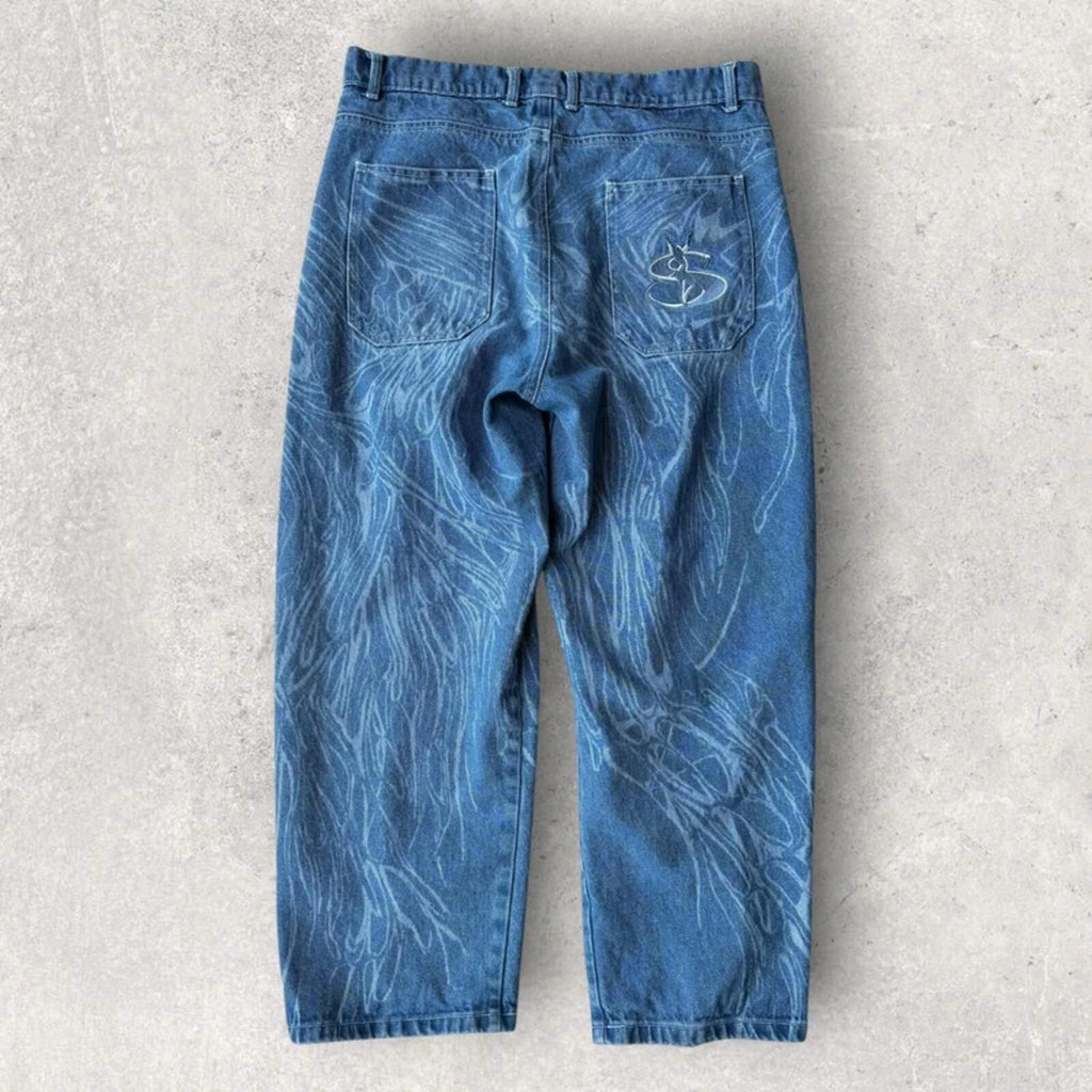 Yardsale Phantasy Ripper Jeans Blue L