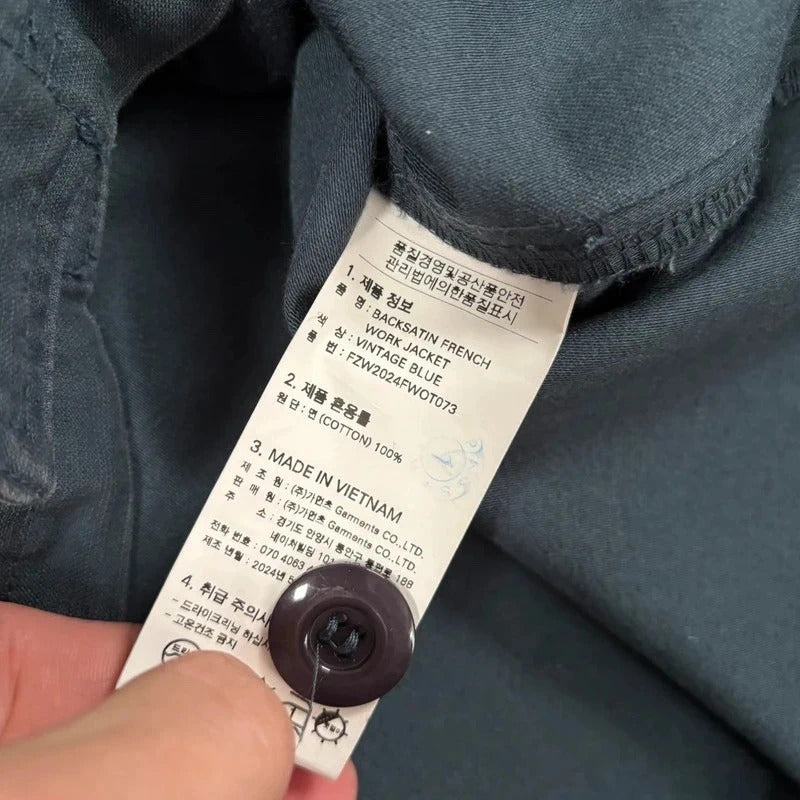 Frizmworks French Work Jacket Vintage Blue M