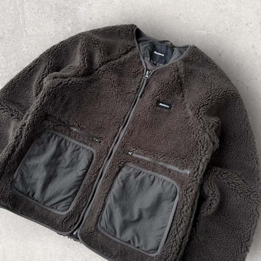 Finisterre Orsik Deep Pile Fleece Brown M