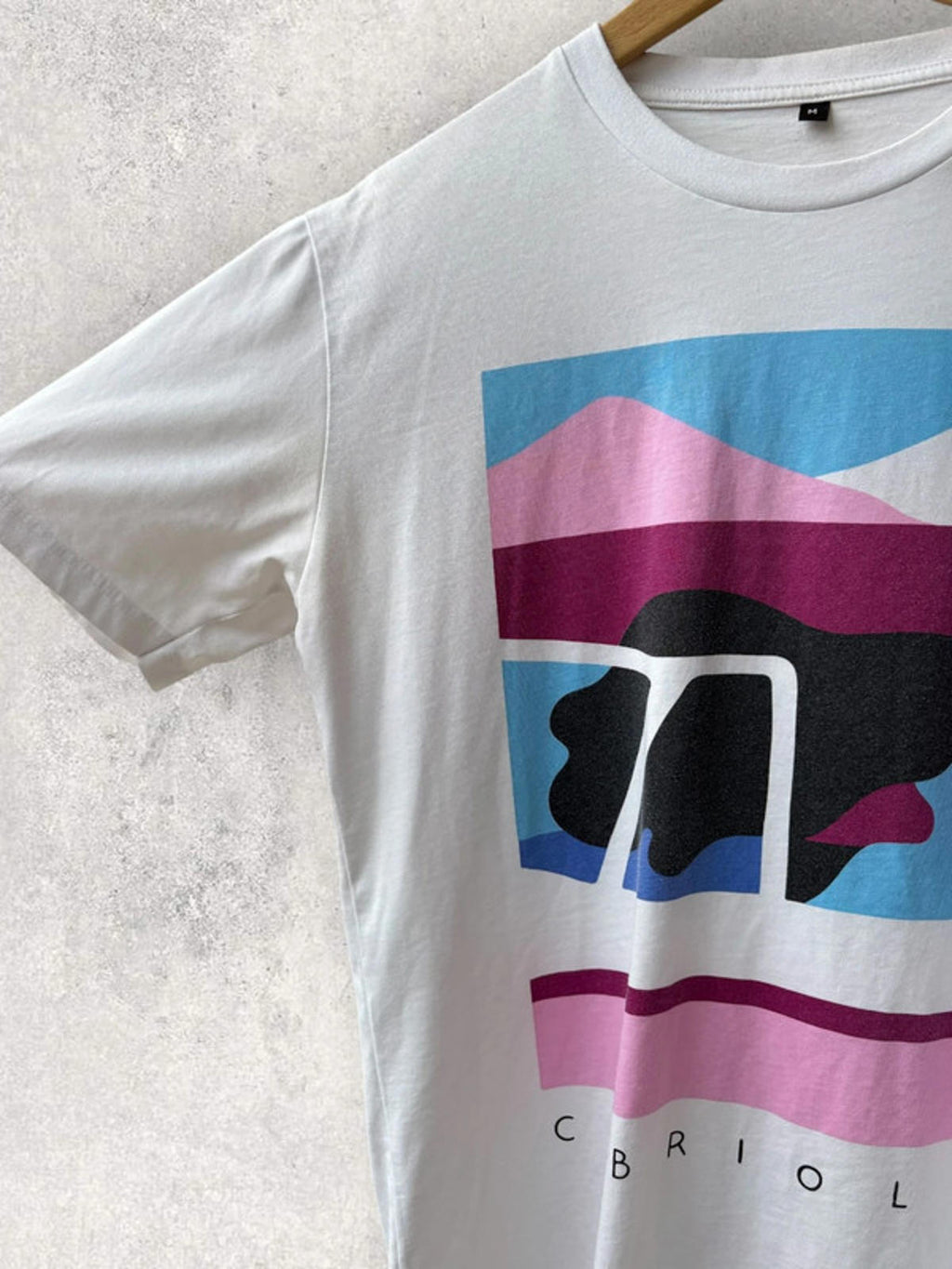 Parra Cabriolet Graphic T Shirt White Size M