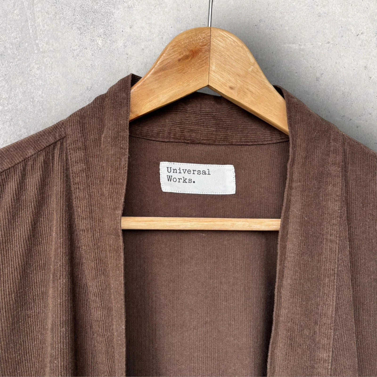 Universal Works Kyoto Work Jacket Brown Cord Size XL