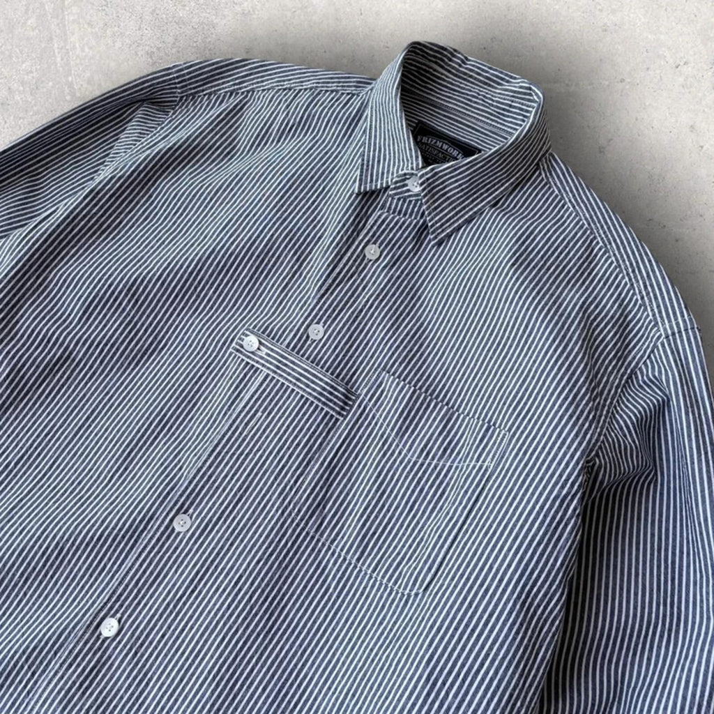 Frizmworks Loop Stripe Shirt Blue XL