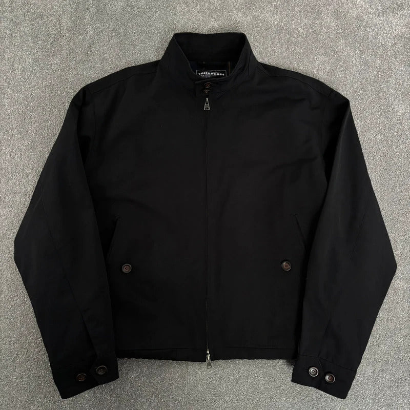 Frizmworks Buddy Cropped Harrington Black S