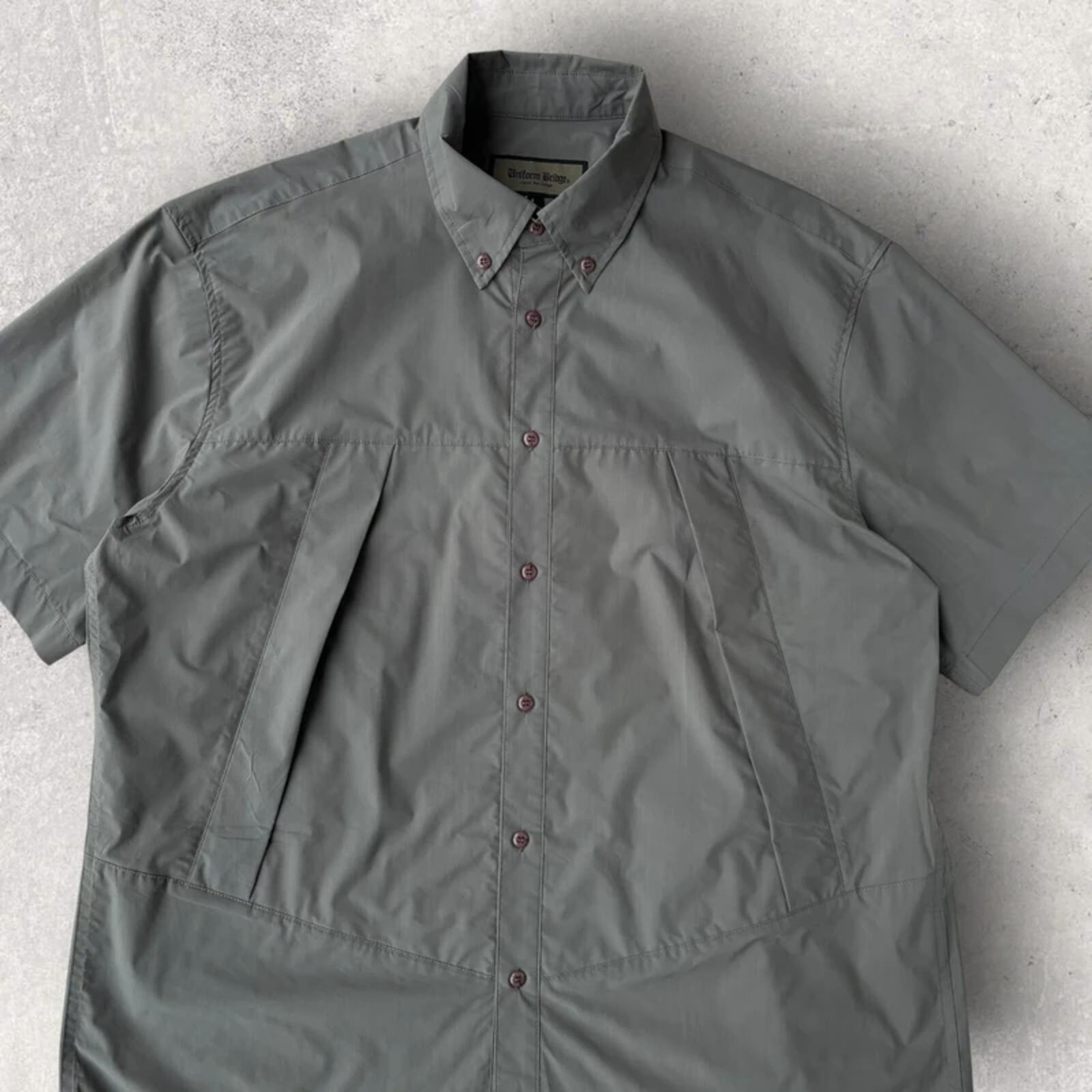 Uniform Bridge Monster Pocket SS Shirt Grey L