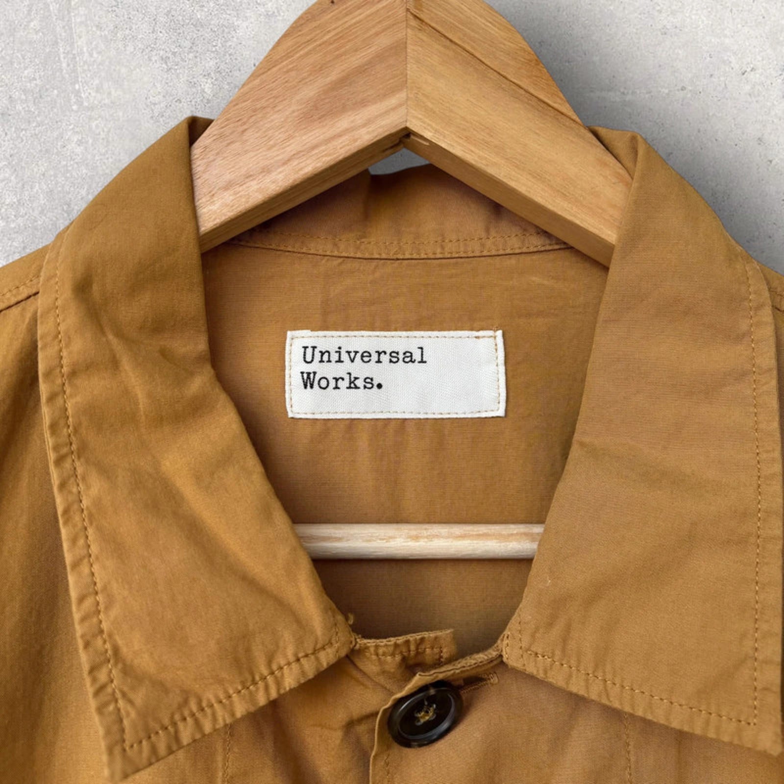 Universal Works Bakers Overshirt Cumin Size L (BNWT)