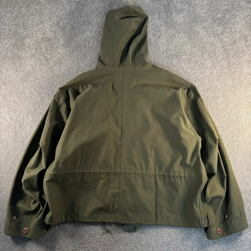 Uniform Bridge Cotton Field Windbreaker Olive M