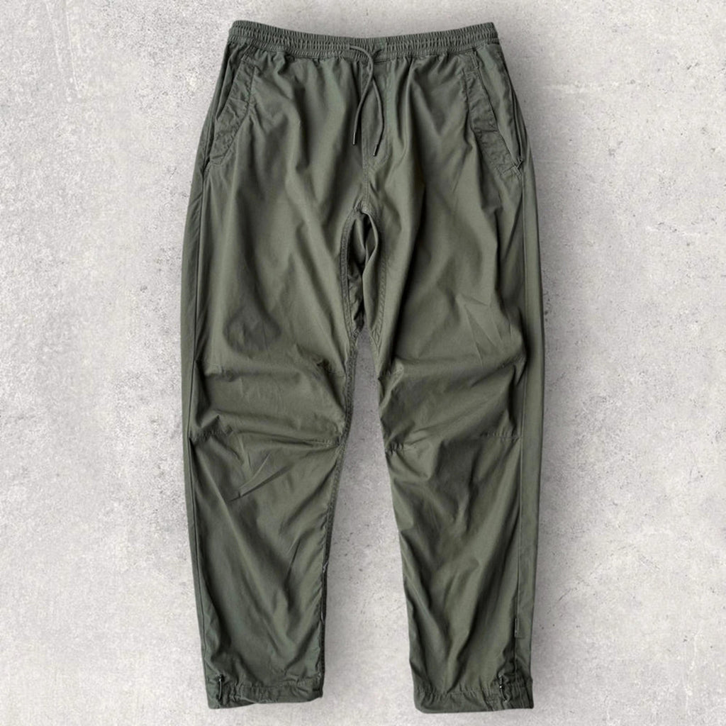 Maharishi Embroidered Indian Reflective Track Pant – Olive – XL