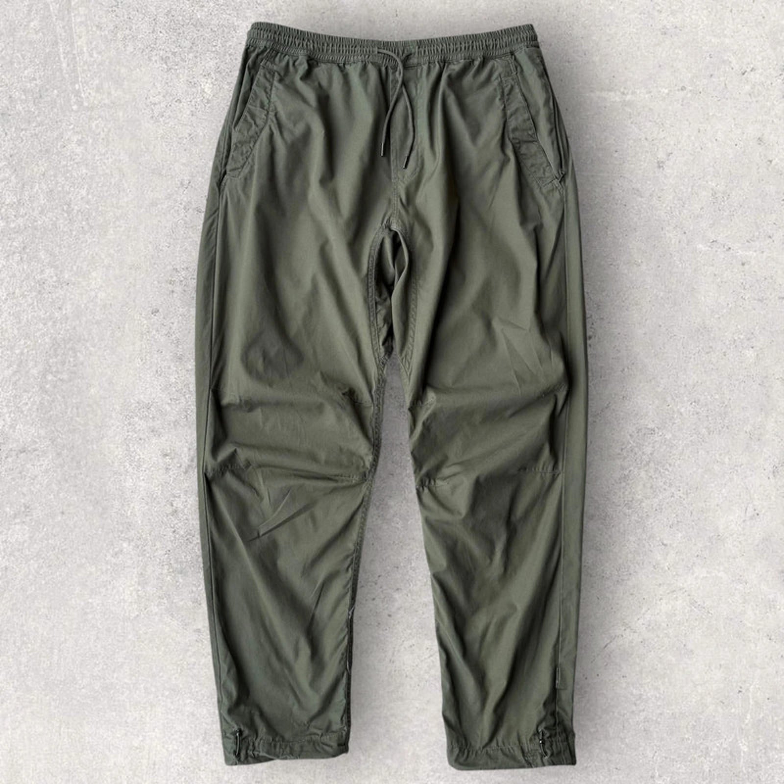 Maharishi Embroidered Indian Reflective Track Pant – Olive – XL