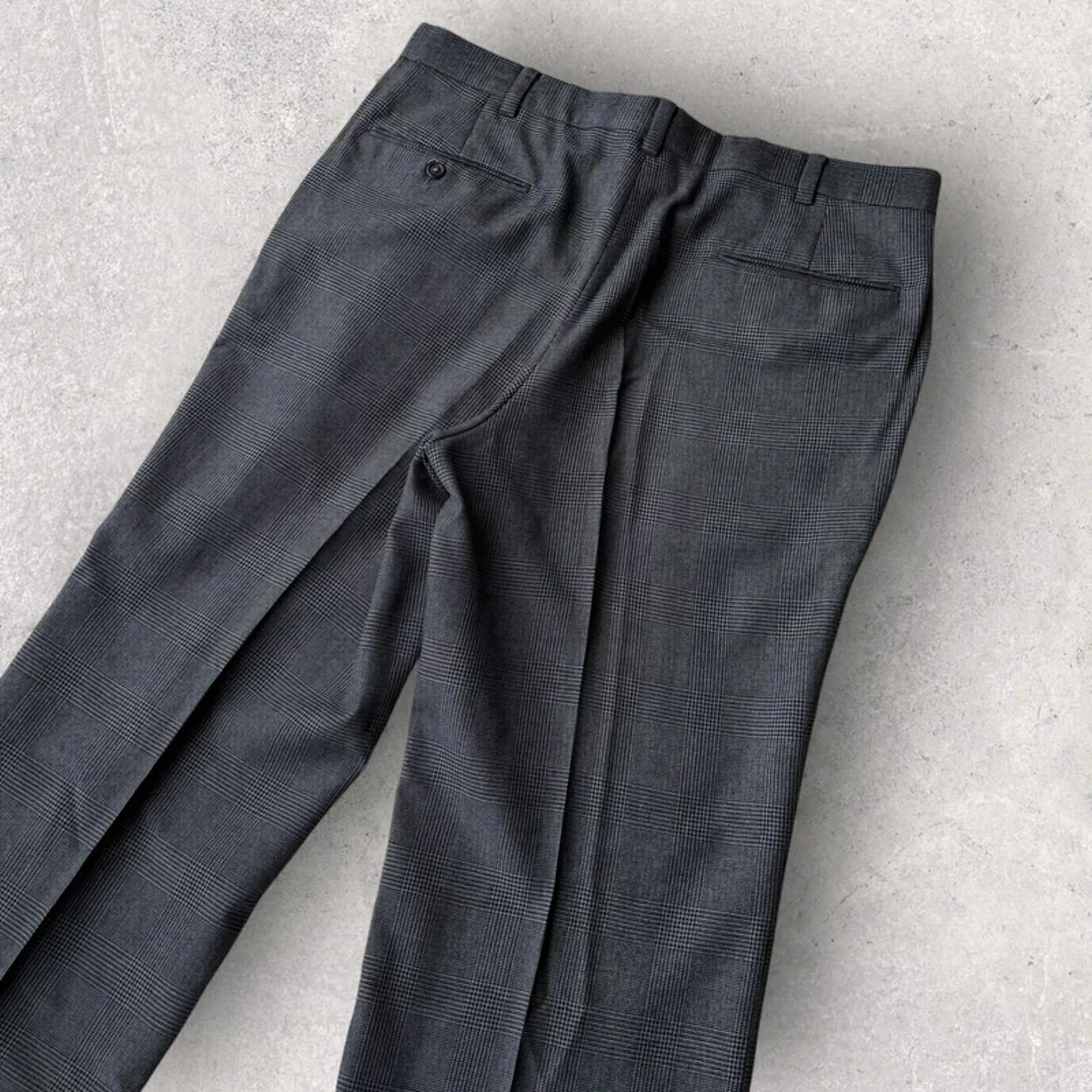 J.Press Japan Pleated Cropped Trouser Grey W33 Japan Import Tailored
