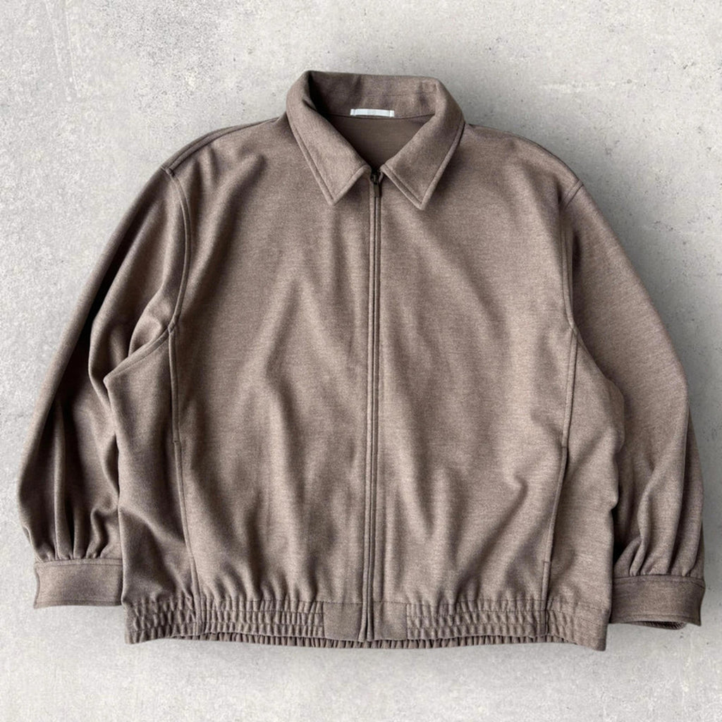 Uniqlo Wool Harrington Jacket Beige Size XL