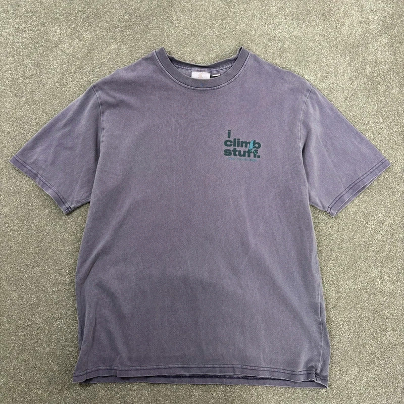 Gramicci Graphic T Shirt Purple M